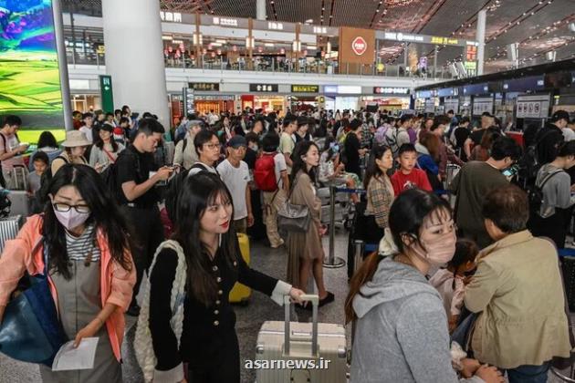 ثبت رکورد جدید برای سفرهای هوایی چین
