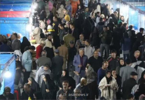 استقبال سمنانی ها از دومین جشنواره نان و غذای اقوام و ملل جاده ابریشم